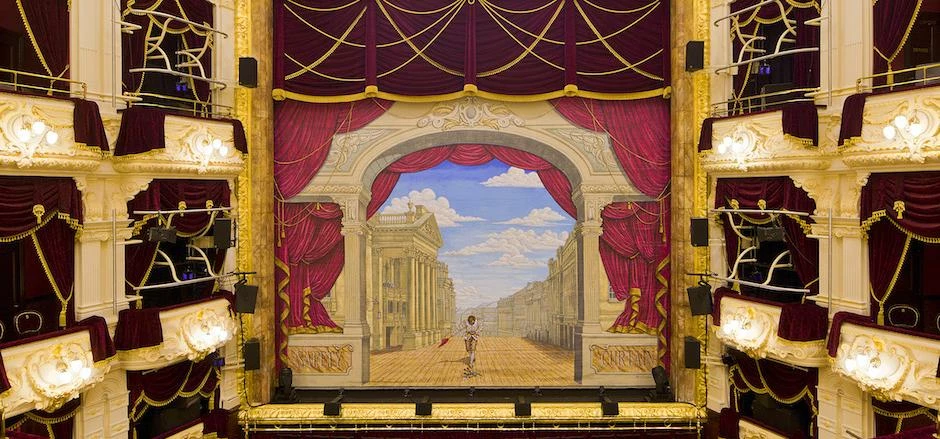 Auditorium inside the theatre