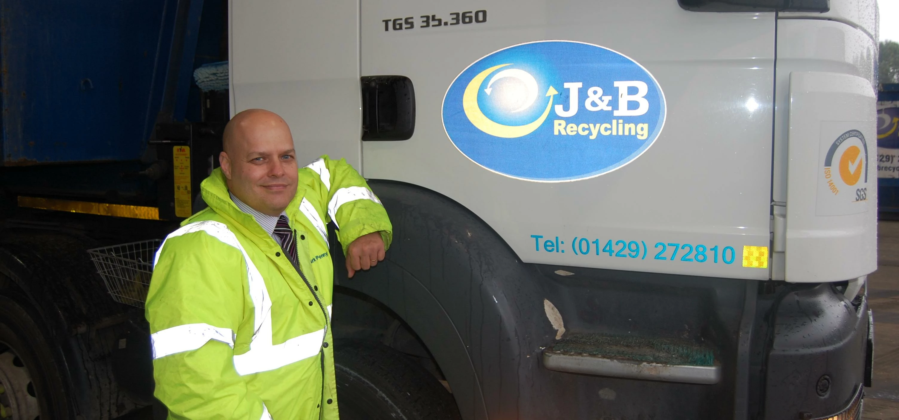 Mark Penny, Commercial Manager at J&B Recycling
