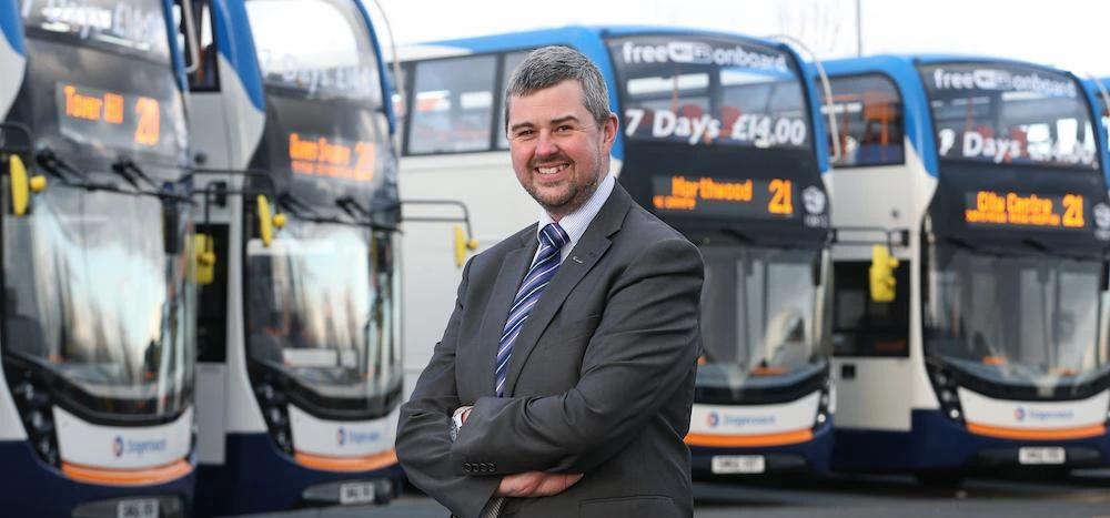 Stagecoach Merseyside and South Lancashire MD Rob Jones