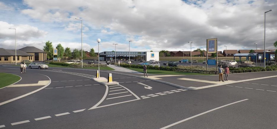 CGI image of the proposed Thornaby site 