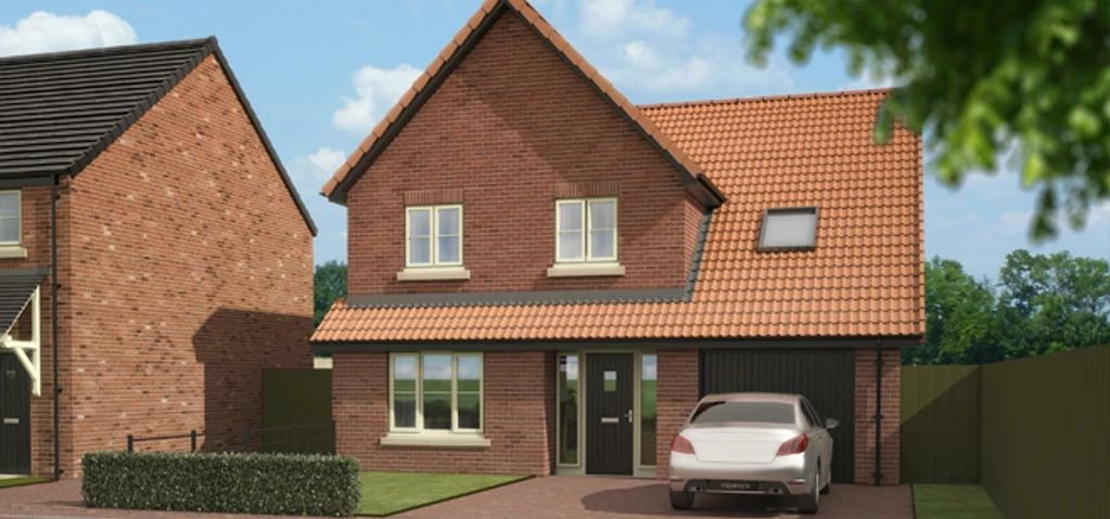 The new development at Dalton, near Thirsk