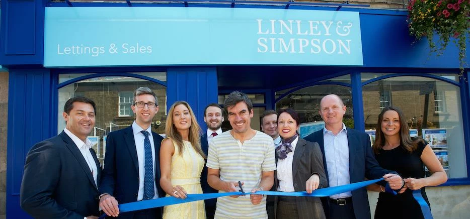 Jeff Hordley, who plays Cain Dingle in TV's Emmerdale, performs the opening ceremony of Linley & Sim