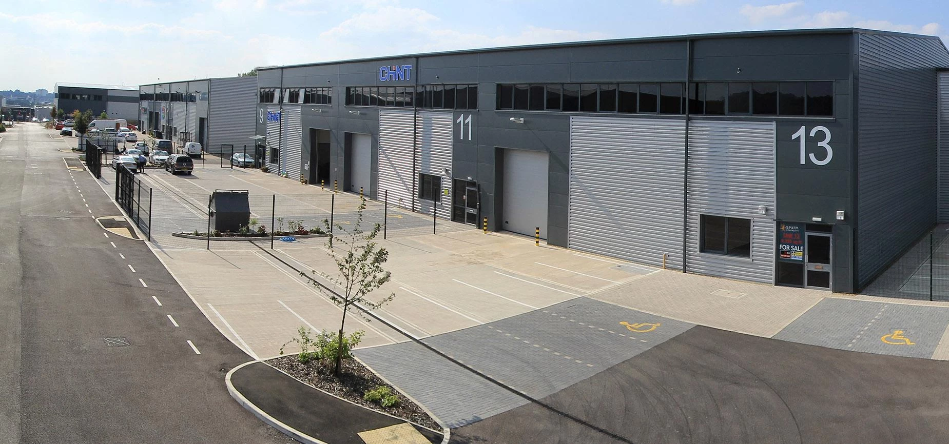 Industrial units at S:Park in Stockport
