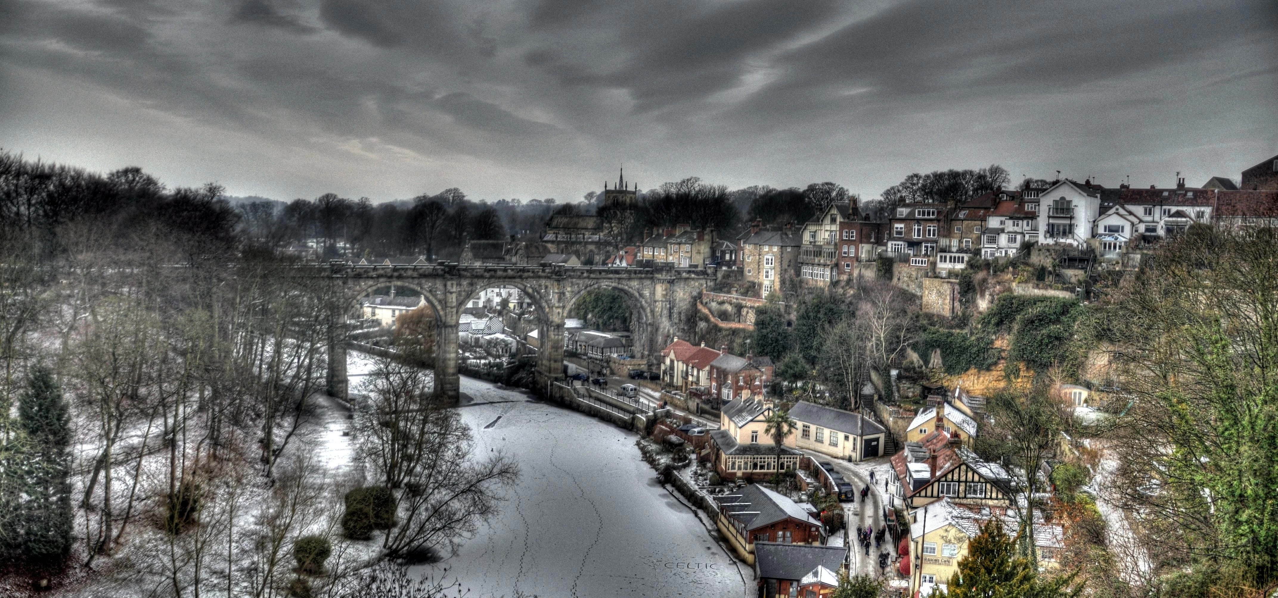 Knaresborough from the castle