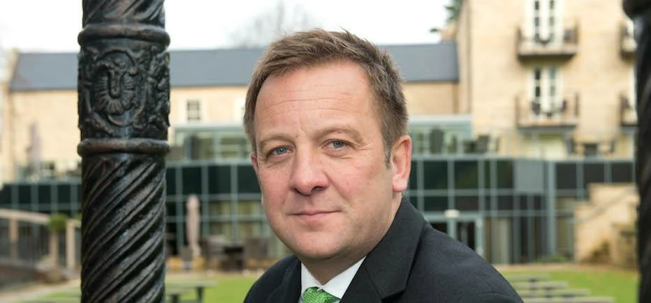 Mark Pepper, Grosvenor Financial Consultants at Raithwaite Estate. 