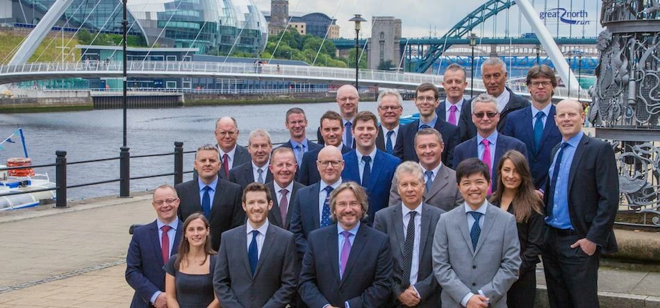 The GHD Newcastle team