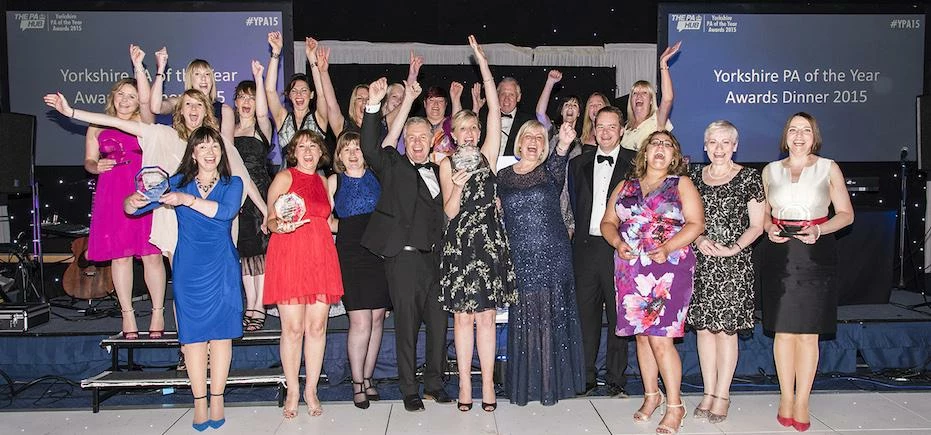 All the winner's from the first ever Yorkshire PA of the Year Awards.