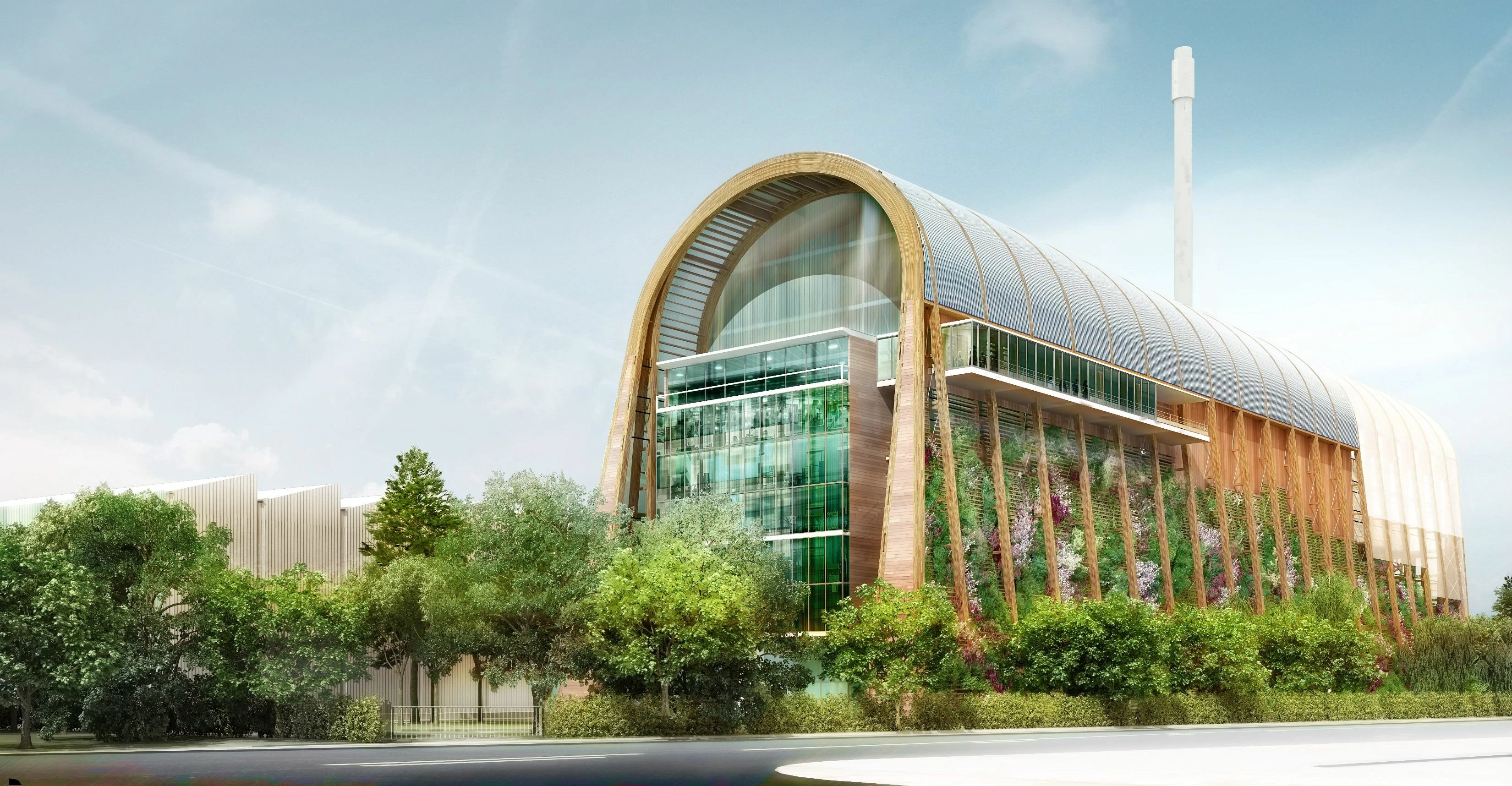 An artist's impression of the new RERF site