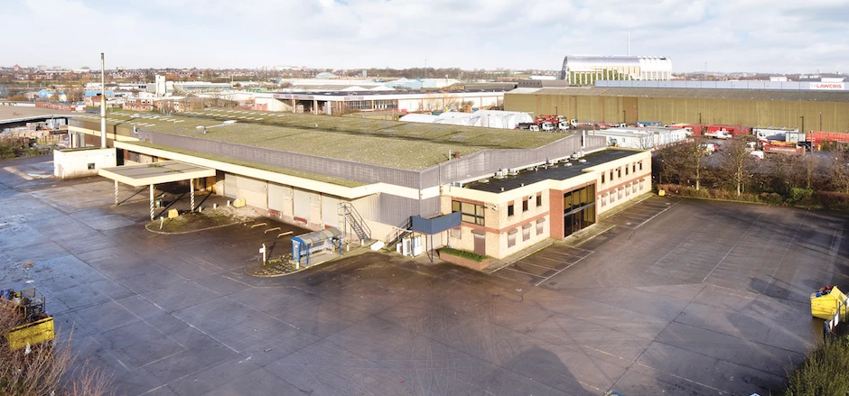 The unit on Cross Green Industrial Estate.