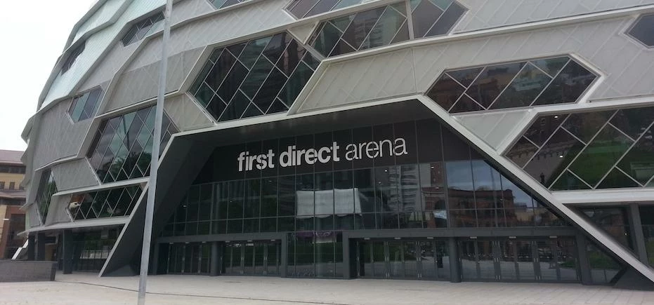 Leeds First Direct Arena. Photograph: Peter Astbury/Wikipedia. 
