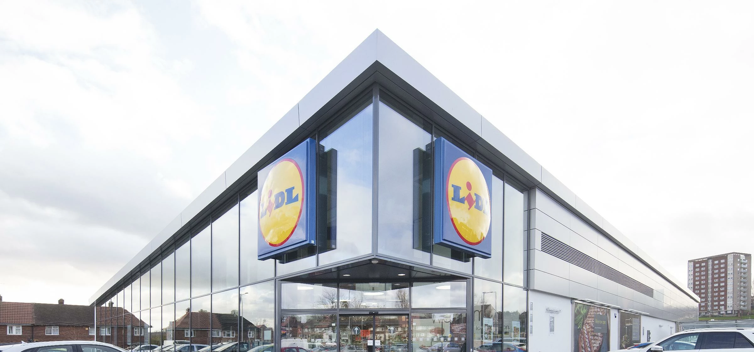 The first new concept Lidl store in West Yorkshire - opening in Gipton, Leeds.