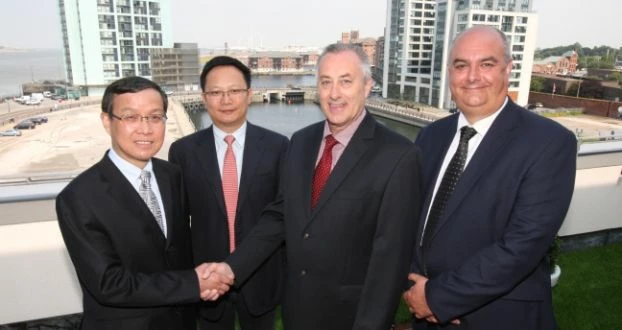 Chinese delegation visit Mersey Waters
