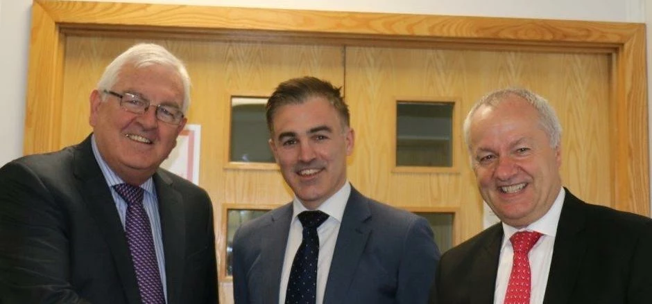 Peter Atkinson, Chris Atkinson and John Warner.