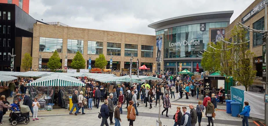 Sales at the Lowry Outlet stores and restaurants benefitted significantly from the 3-day event