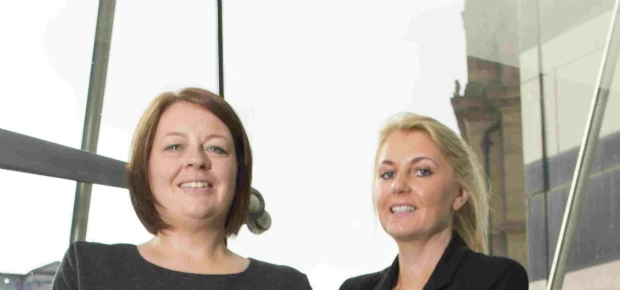 New Recruits: Office manager Emma Kennett and Jo Bailey, senior consultant