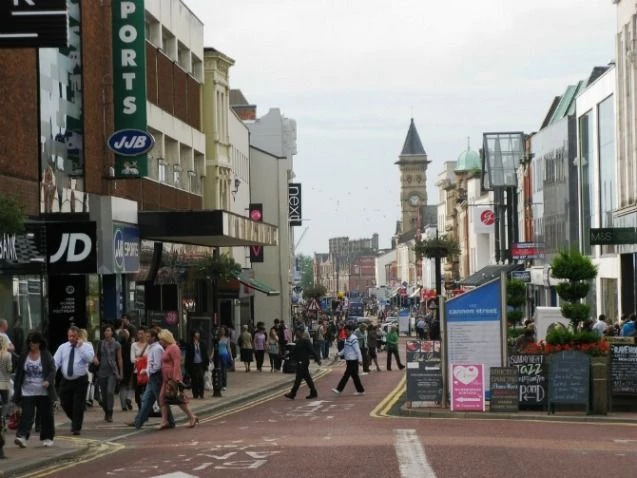 Preston city centre