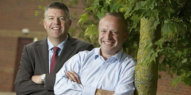 Finance Yorkshire Investment Manager Ian Atkinson and Tim Betteridge, Managing Director of Pinnacle