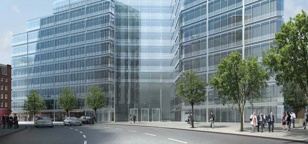 A CGI of Verde SW1 at street level