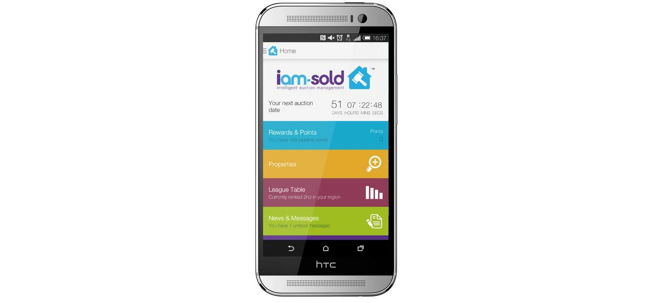 Android version of the iam-sold valuer app