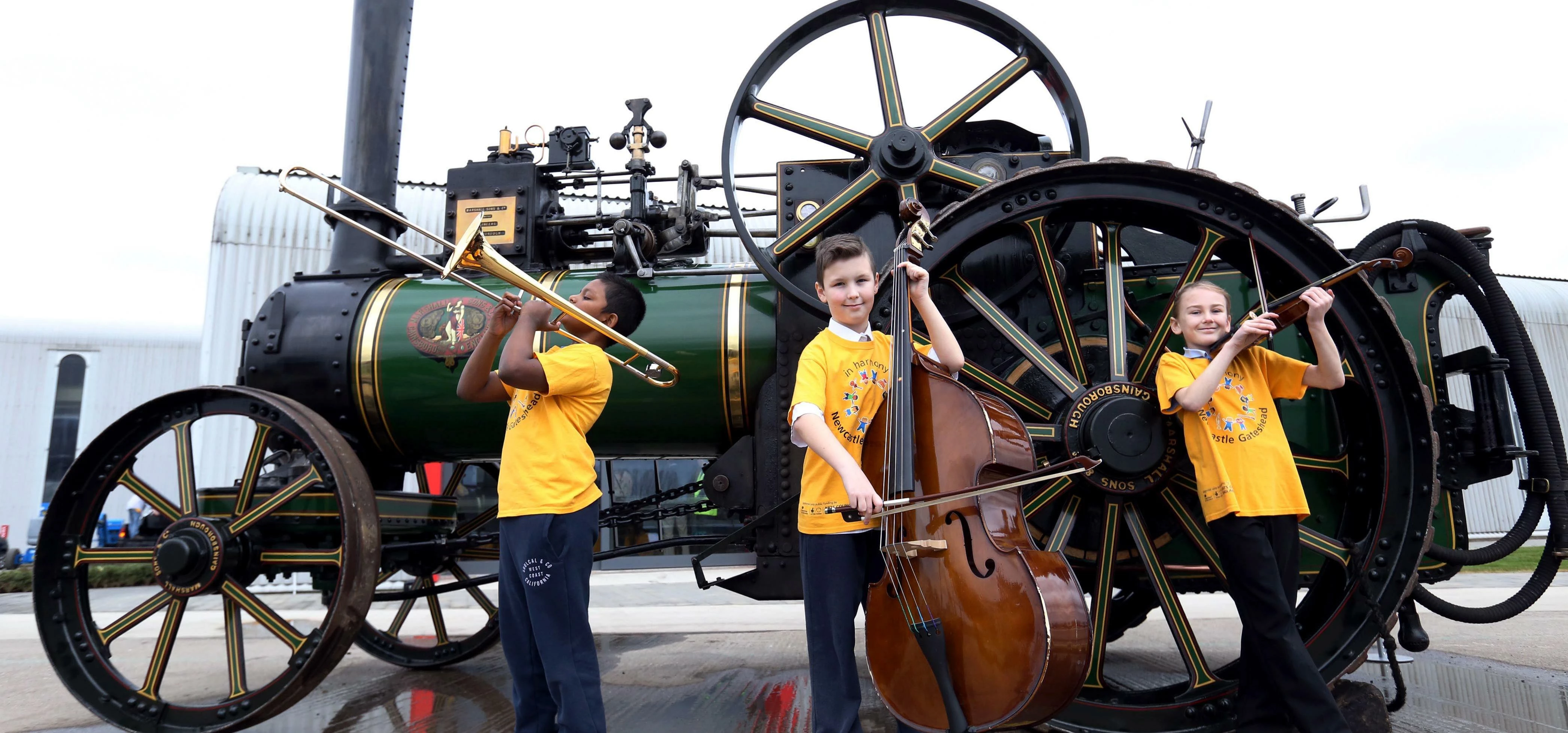 Children from the Geordie Symphony School Inject some STEAM into STEM at the Armstrong Works