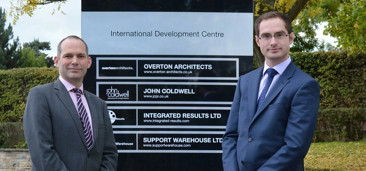 Mark Williams and Matthew Brear from Dacres Commercial