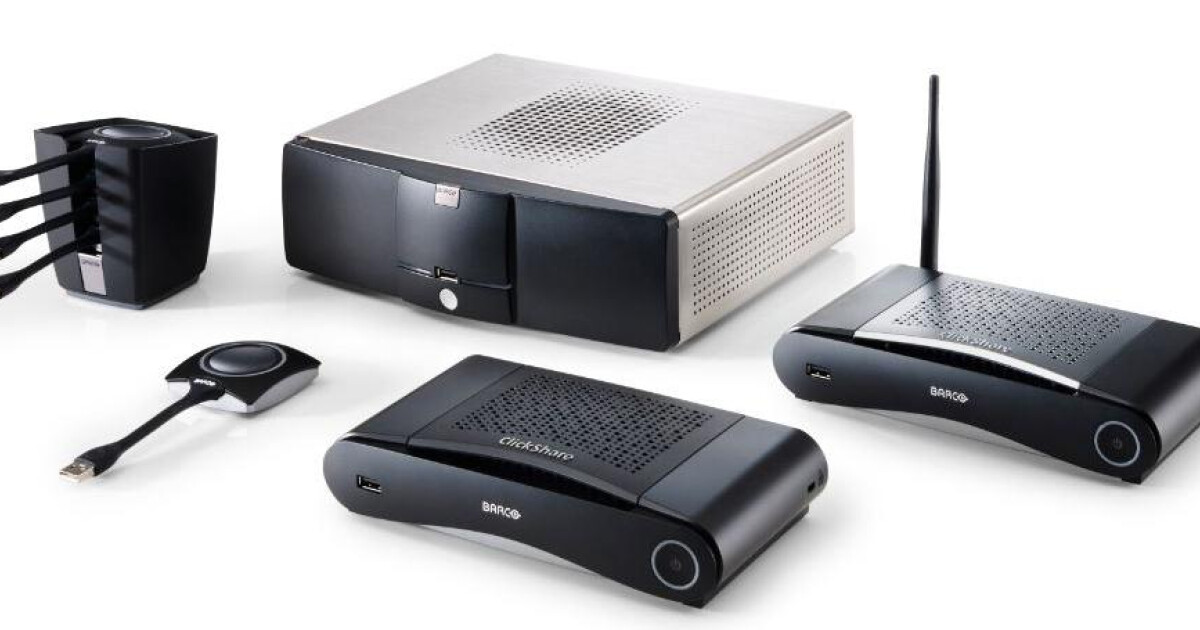 Barco launches two new ClickShare models | Bdaily