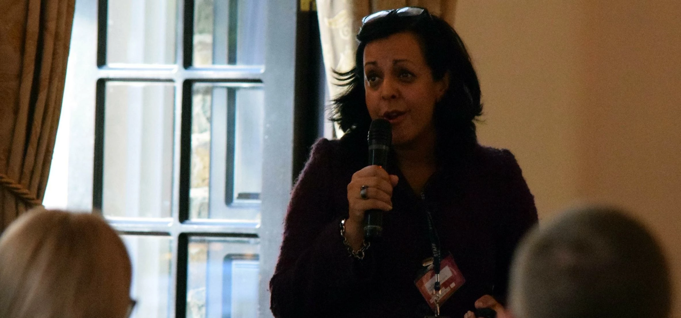 Kam Grewel-Joy speaking at the Employability Skills Conference
