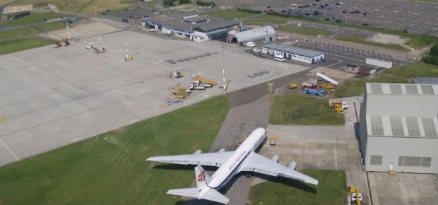 Manston Airport/ Image used under wikimedia creative commons license. Credit: James Stewart