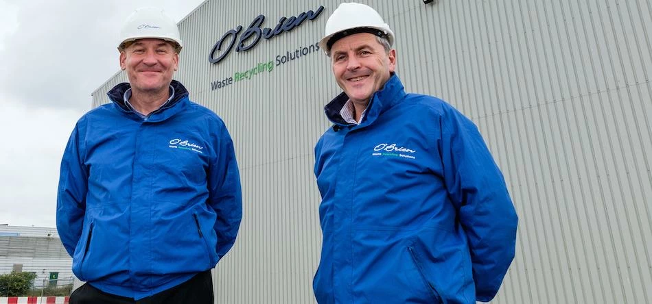 L-R: Kevin Hawkes, Senior Operations Manager & Ian Turnbull, General Manager. Photograph taken at th