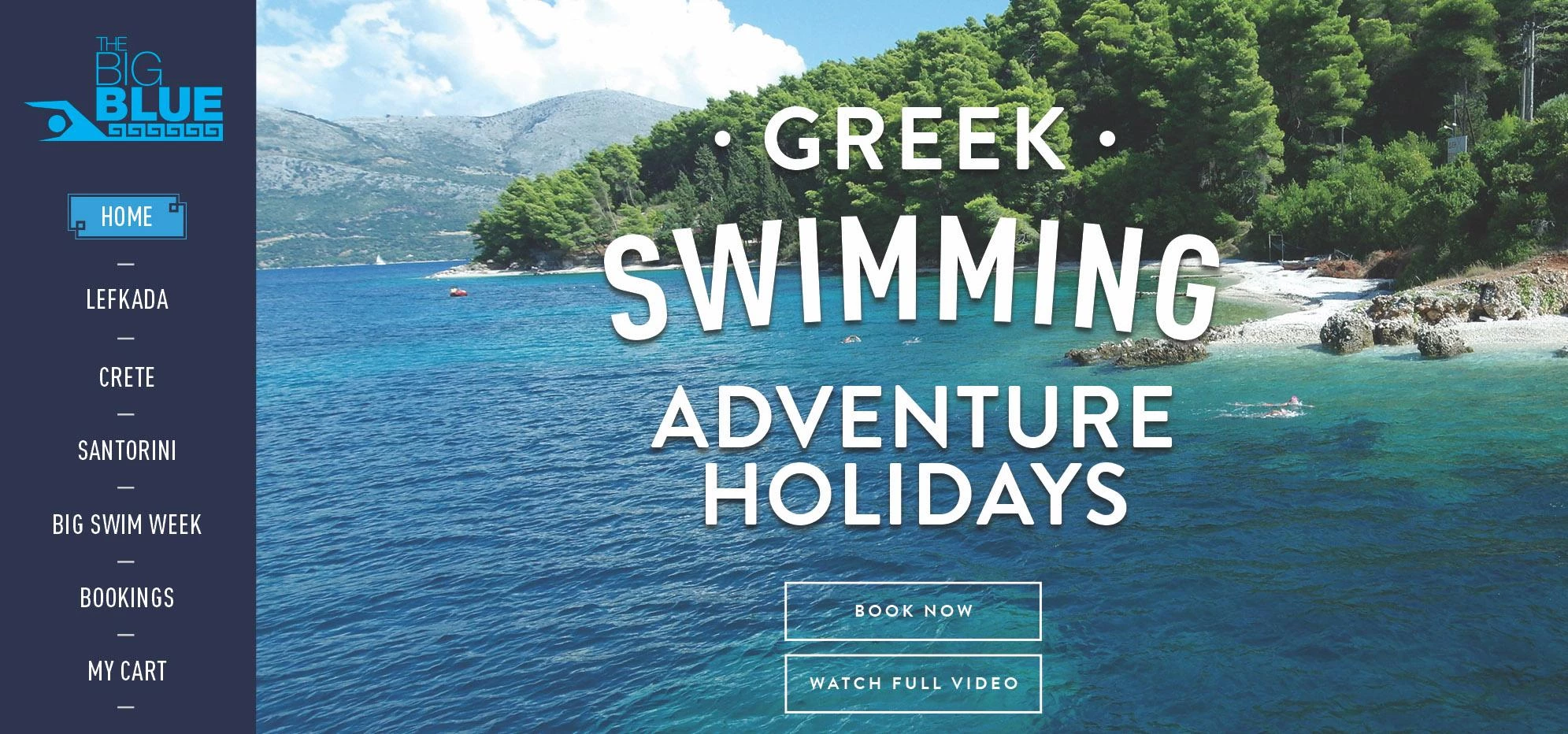 Big Blue Swim website