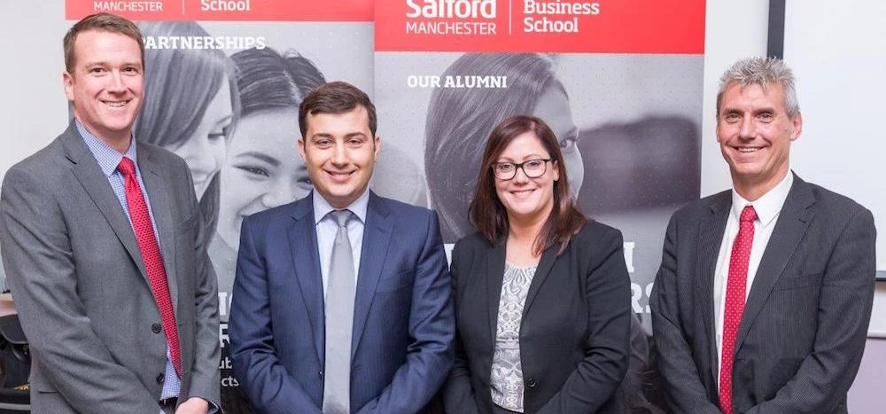 The agreement will see Peninsula create opportunities for Salford students to undertake undergraduat