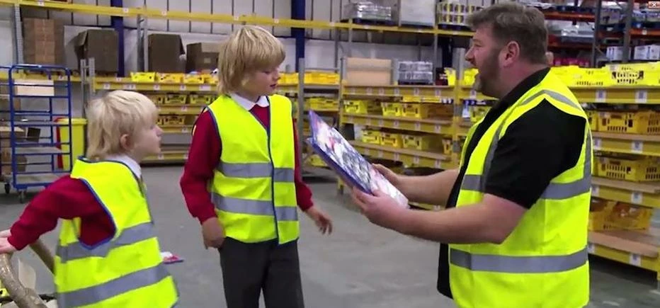 Dan Cluderay, the founder of Approved Food, appearing on ITV’s 'Bargain Fever Britain.'