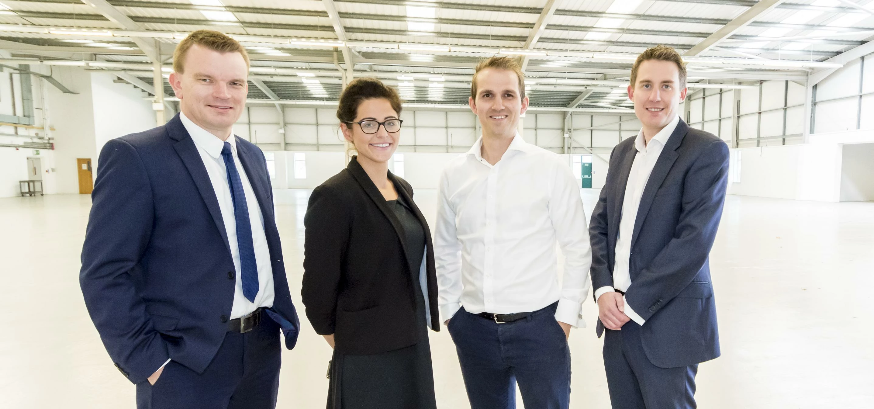 Ben Howard (left) with the FPE Global team