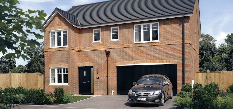 The Five-bedroom Cotham. One of the new homes to be built in Stamford Bridge.