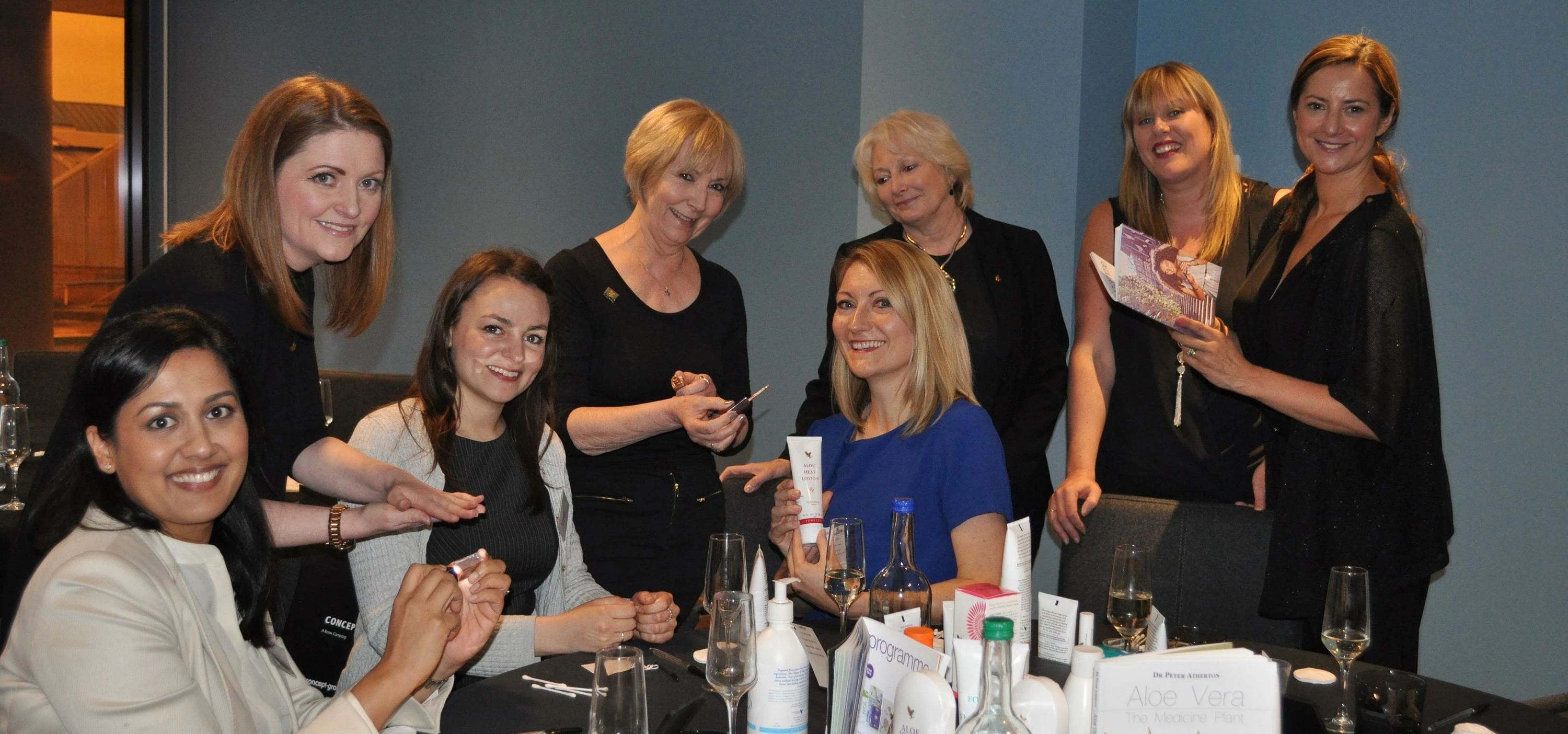 Ladies enjoy pamper evening for Calvert Trust Kielder
