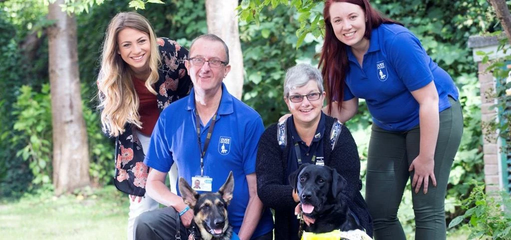Bristol Guide Dogs receive a £1,000 donation from Persimmon Homes