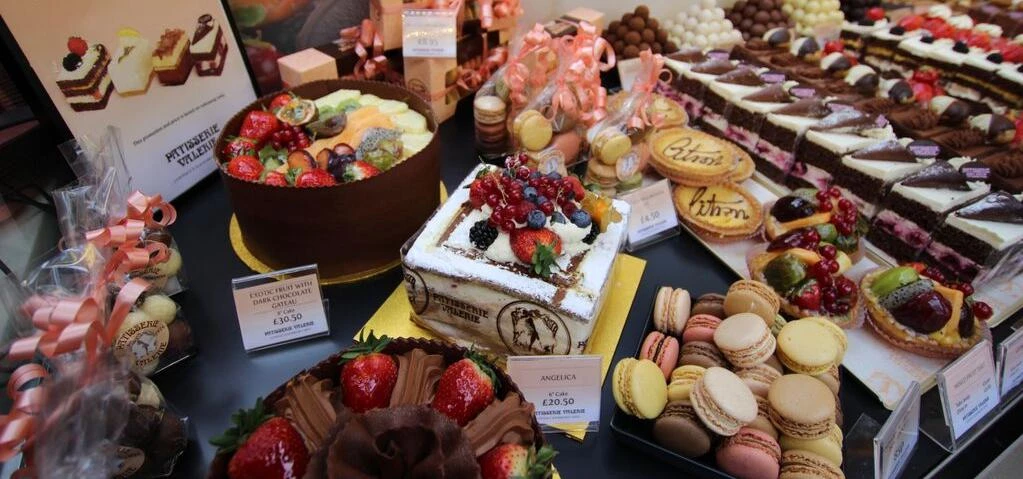 A Patisserie Valerie window display