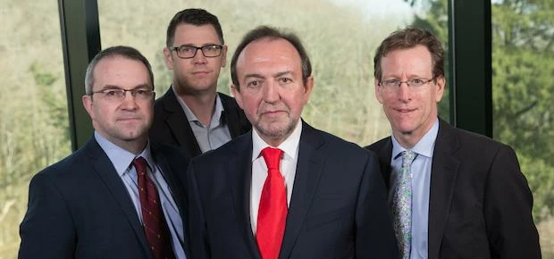 Working Time Solutions’ senior management team (L-R) Martin Gee, Robert Crossman, Kevin White, Will