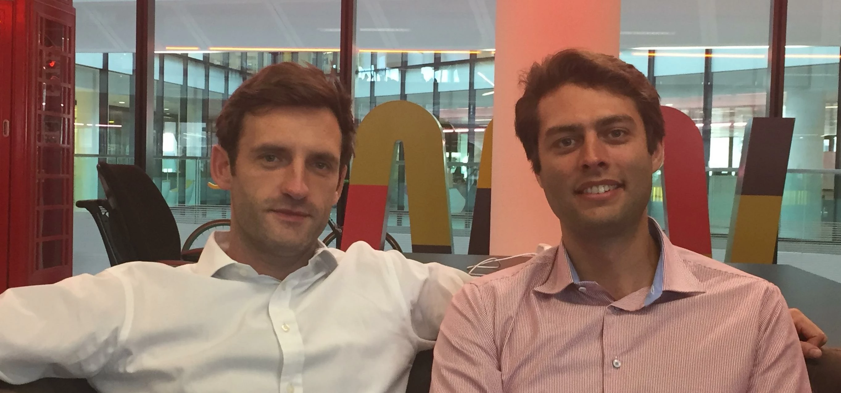 Switchee co-founders Ian Napier and Adam Fudakowski.