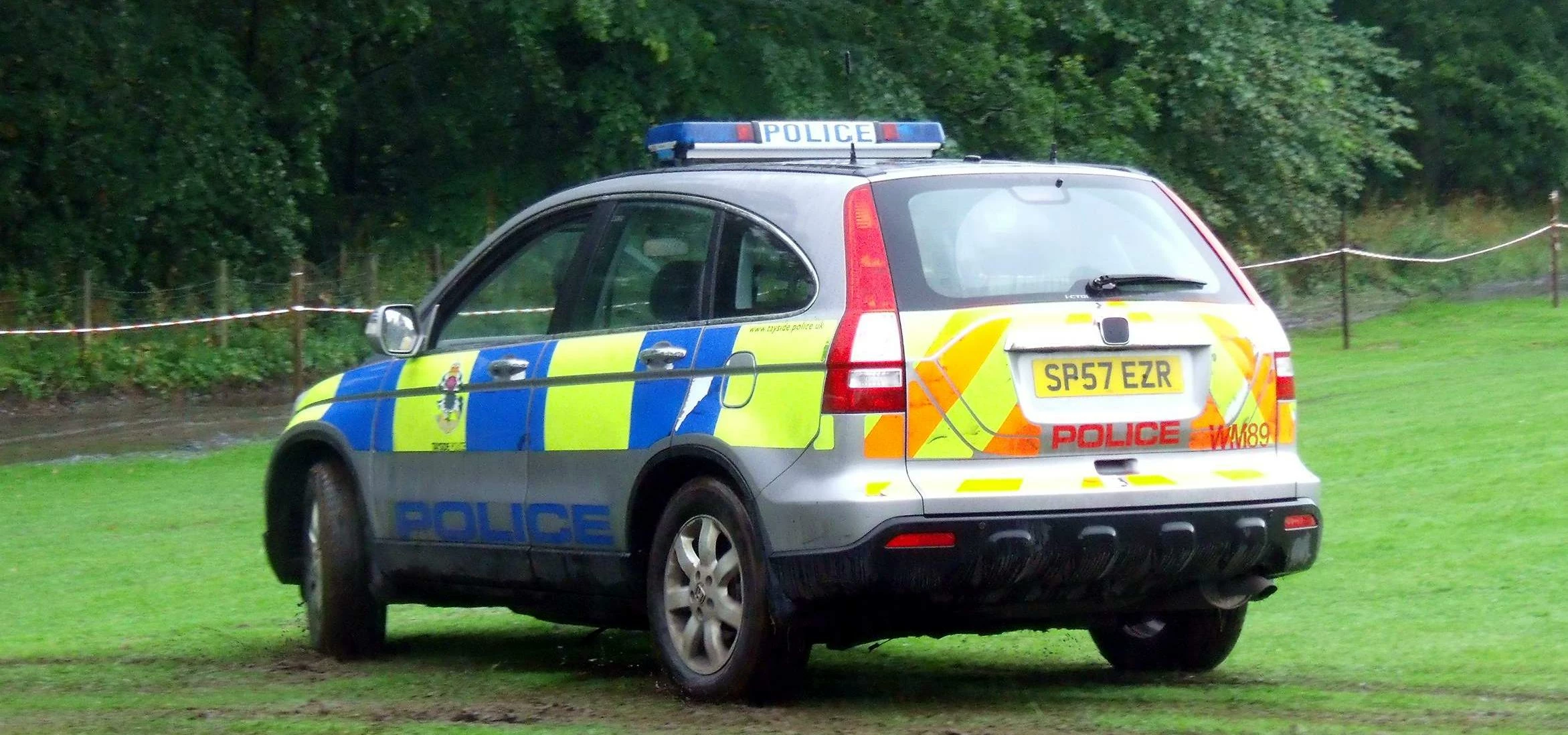 Tayside Police at Pitlochry Scotland