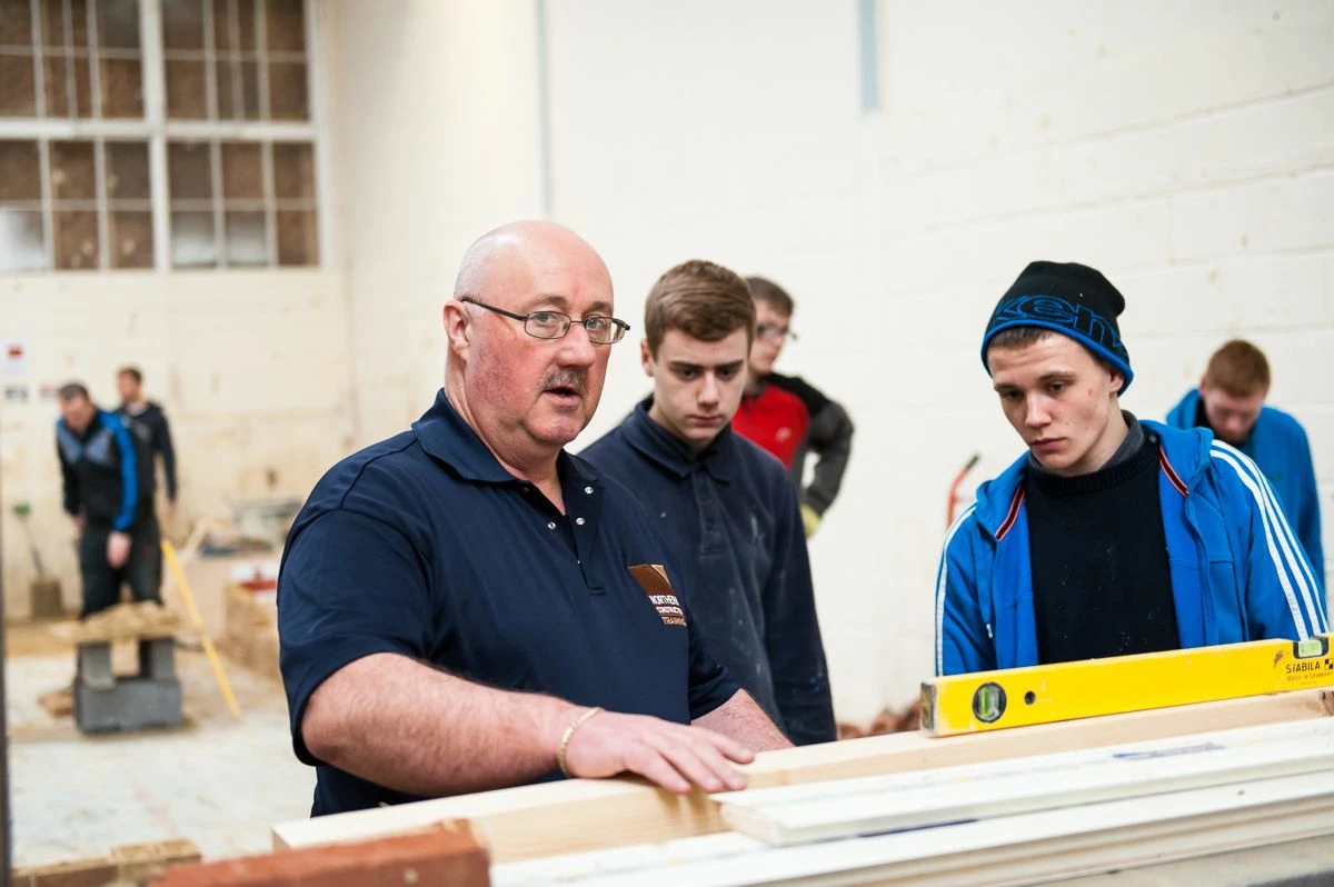 Our apprentices are supervised by industry experts 