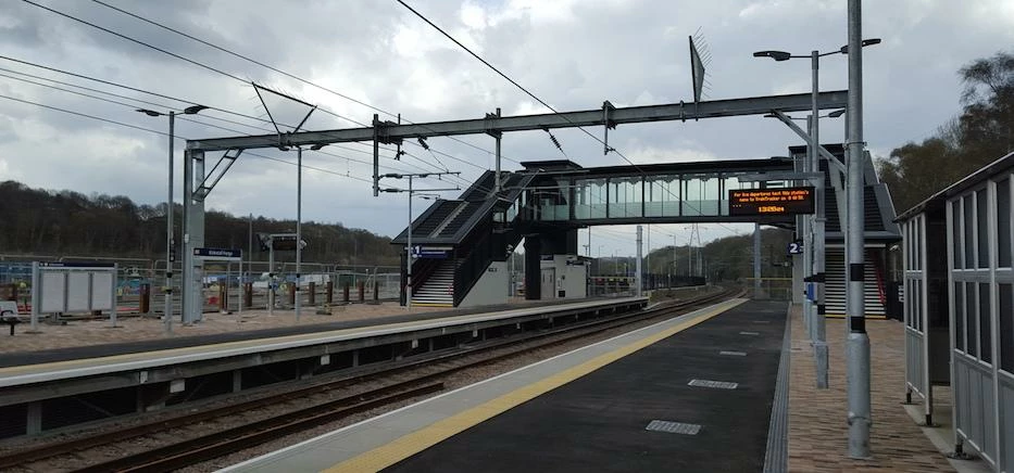 The new Kirkstall Forge station.