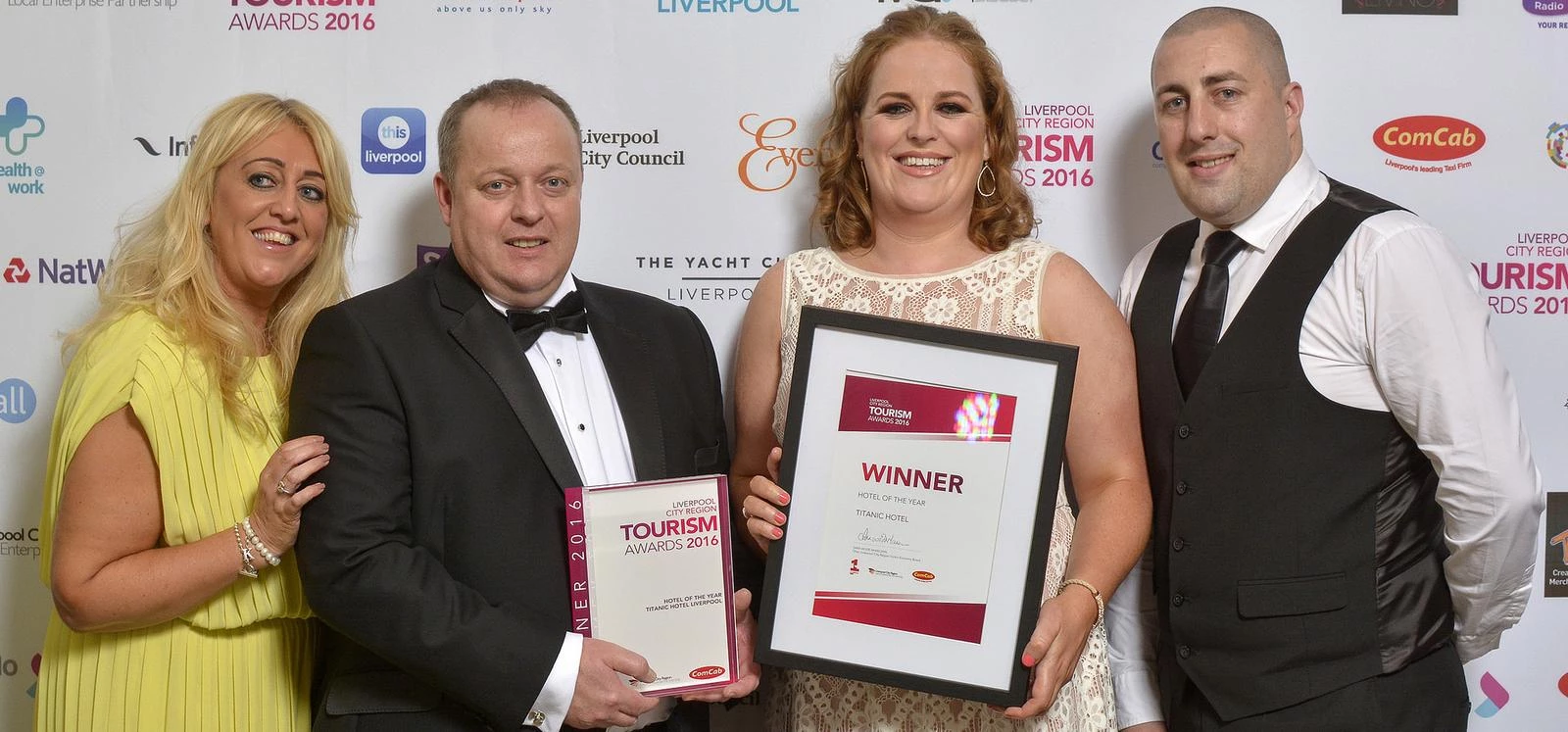 Titanic Hotel celebrates win