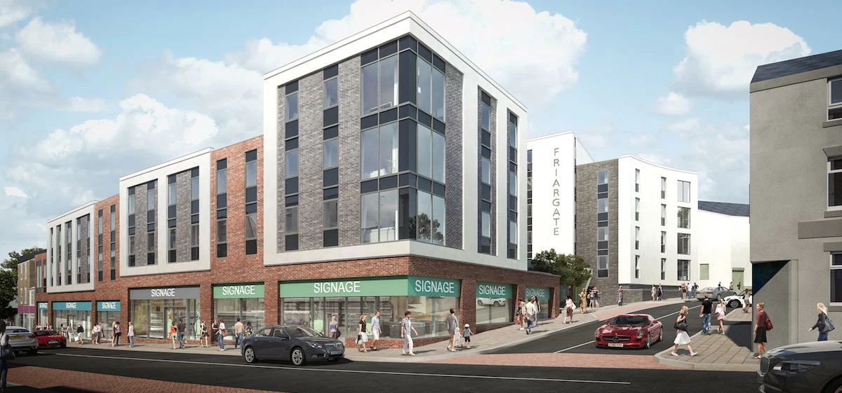 LSH will begin marketing the mixed-use scheme’s 6,000 sq ft of retail space