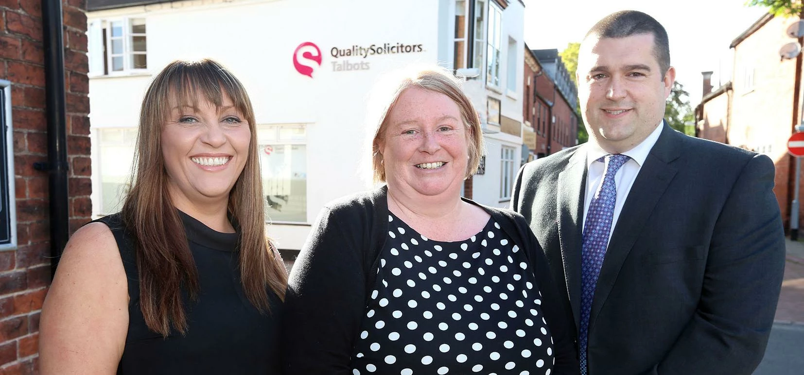 (l-r) Rebecca McMullan, Melanie Blackburn and James Wright (all QualitySolicitors Talbots) 