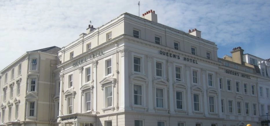 The Queens Hotel in Llandudno.