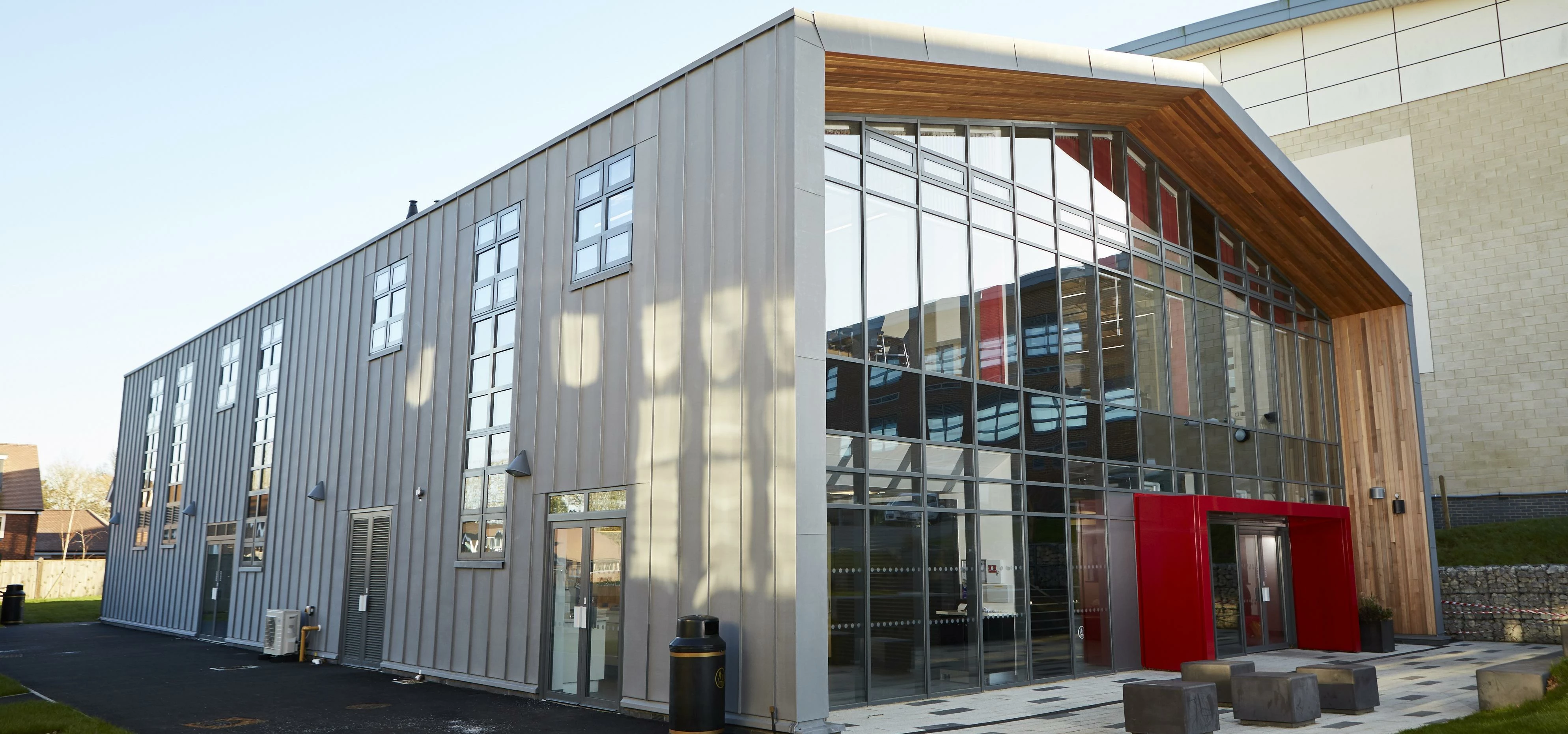 Tonbridge Grammar School's new 'IBarn' built using offsite construction methods