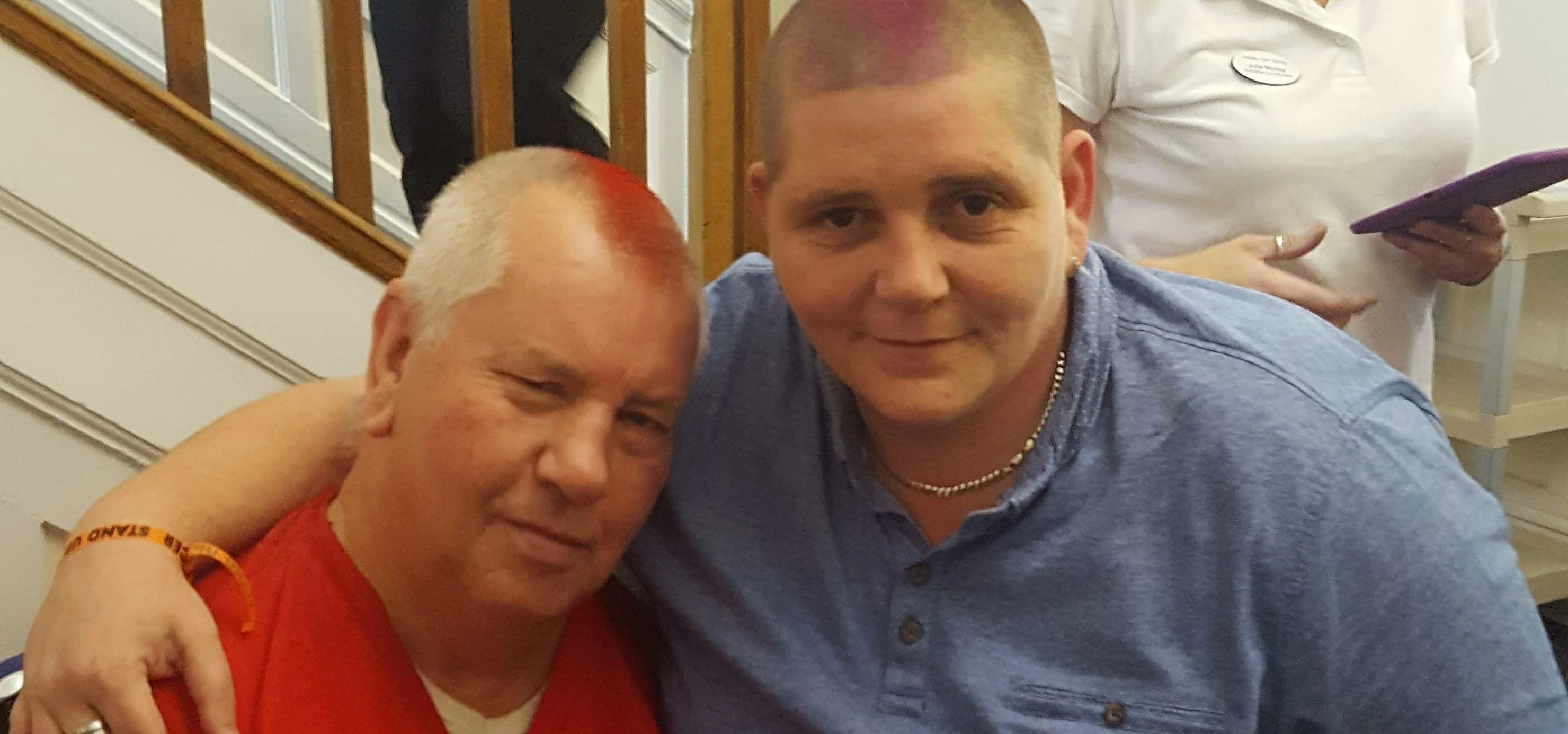 Colin and Julie 'Stand up to Cancer' 