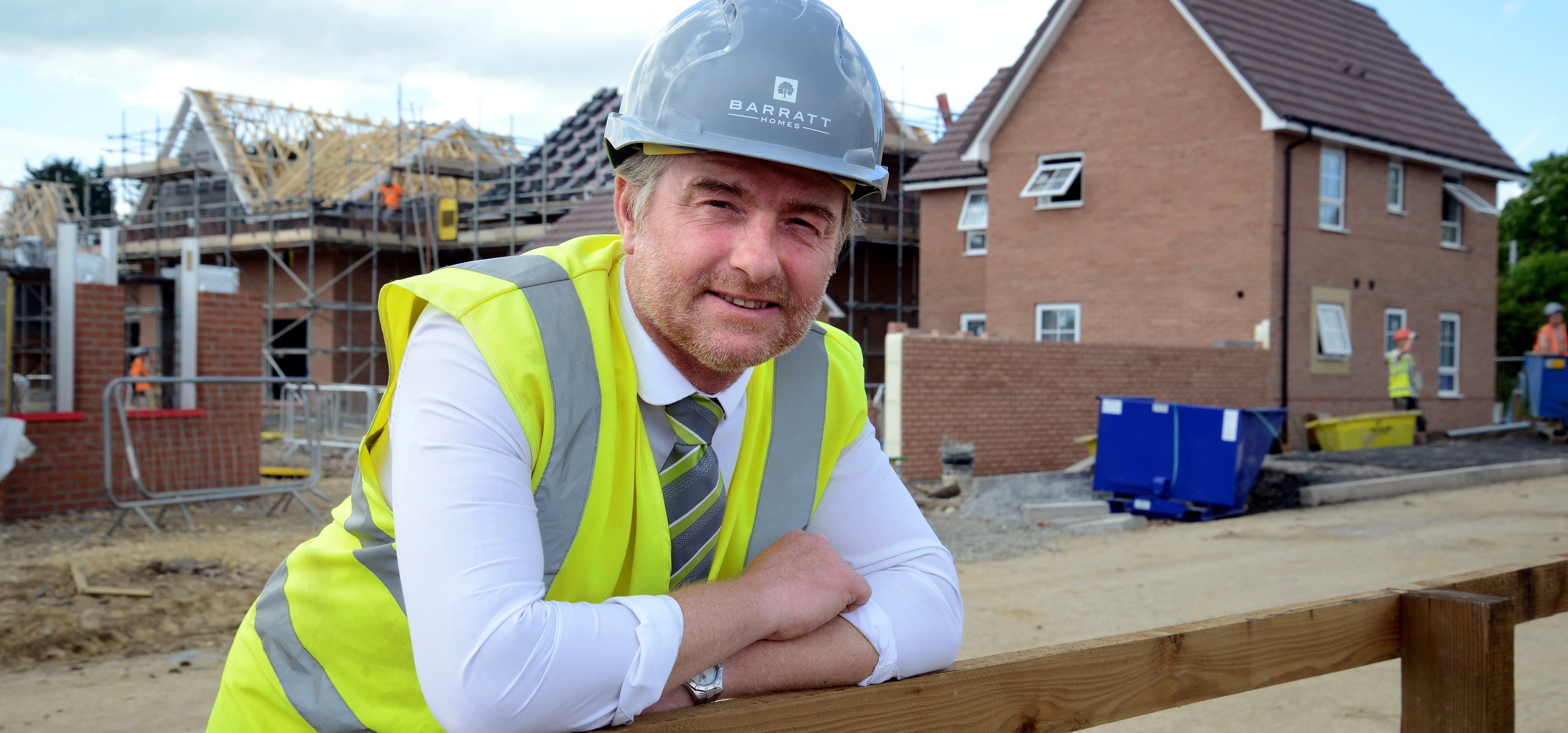 Jim Bage, Site Manager at South Fields, Morpeth