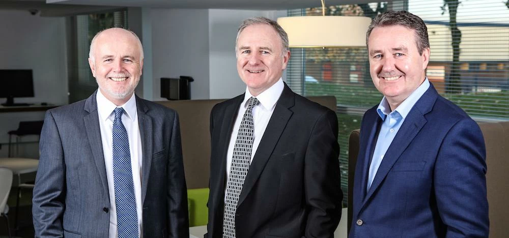 L-R: Brothers Andy, Simon and Mark Penketh